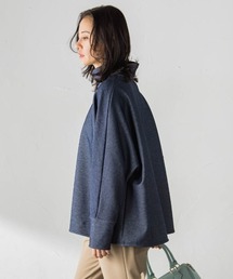 LAUTREAMONT（ロートレアモン）の「【WEB限定】裏毛布スタンドネックプルオーバー≪毛玉防止・ストレッチ≫（Tシャツ/カットソー）」