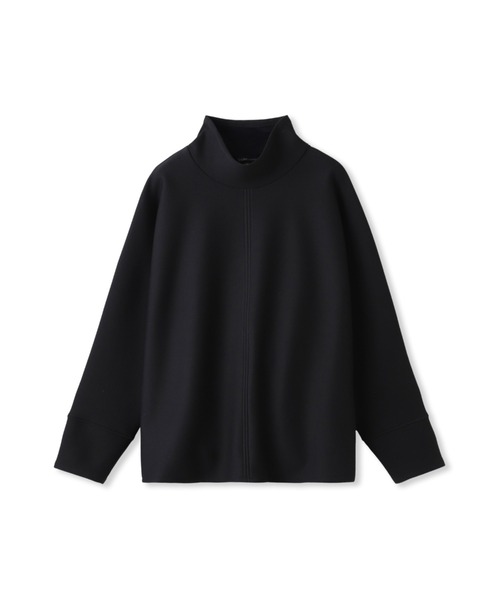 LAUTREAMONT(ロートレアモン)の「【WEB限定】裏毛布スタンドネックプルオーバー≪毛玉防止・ストレッチ≫(Tシャツ/カットソー・レディース・ネイビー/ブラック/オフホワイト・9号/11号)」の20枚目の写真