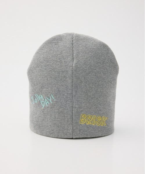 RODEO CROWNS WIDE BOWL(ロデオクラウンズワイドボウル)の「embroidery ビーニー(ニットキャップ/ビーニー・レディース・オフホワイト/グレー/ブラック・FREE)」の14枚目の写真