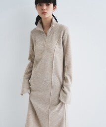 CODE A（コードエー）の「high neck jersey dress（ワンピース）」