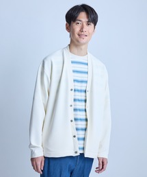 UNION STATION | 【WEB限定】ストレッチリップルカーディガン＜ストレッチ・マシンウォッシャブル＞(カーディガン/ボレロ)