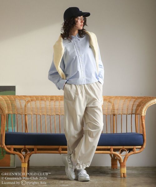 Green Parks(グリーンパークス)の「GREENWICH POLO CLUB(TM) キャップ(キャップ・レディース・ネイビー/イエロー/ベージュ・FREE)」の12枚目の写真