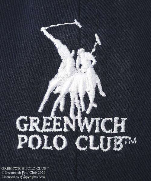Green Parks(グリーンパークス)の「GREENWICH POLO CLUB(TM) キャップ(キャップ・レディース・ネイビー/イエロー/ベージュ・FREE)」の18枚目の写真