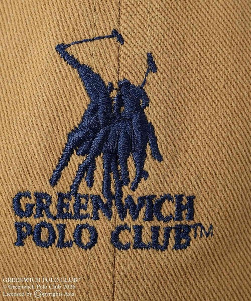 Green Parks(グリーンパークス)の「GREENWICH POLO CLUB(TM) キャップ(キャップ・レディース・ネイビー/イエロー/ベージュ・FREE)」の19枚目の写真