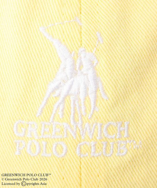 Green Parks(グリーンパークス)の「GREENWICH POLO CLUB(TM) キャップ(キャップ・レディース・ネイビー/イエロー/ベージュ・FREE)」の20枚目の写真