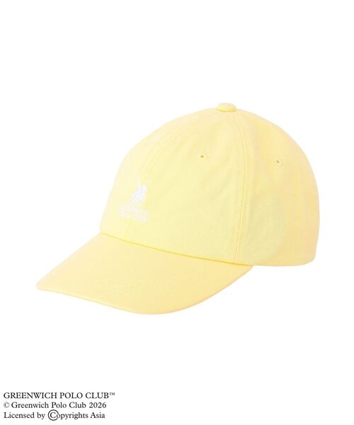 Green Parks(グリーンパークス)の「GREENWICH POLO CLUB(TM) キャップ(キャップ・レディース・ネイビー/イエロー/ベージュ・FREE)」の22枚目の写真