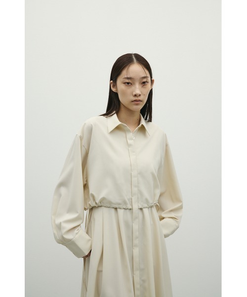 STYLEMIXER(スタイルミキサー)の「ヨークレイヤードシャツワンピース(シャツワンピース・レディース・ミント/チャコールグレー/アイボリー・SMALL/MEDIUM)」の17枚目の写真