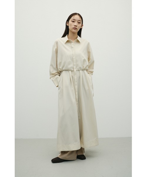 STYLEMIXER(スタイルミキサー)の「ヨークレイヤードシャツワンピース(シャツワンピース・レディース・ミント/チャコールグレー/アイボリー・SMALL/MEDIUM)」の11枚目の写真