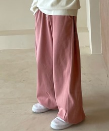 サイドタックスウェットパンツ