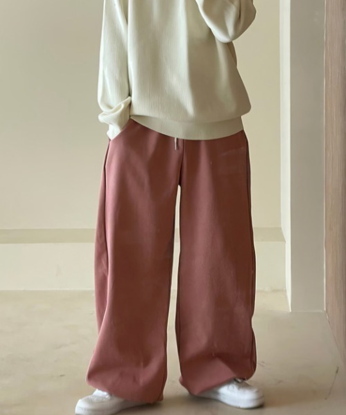 B.R.U(ブル)の「サイドタックスウェットパンツ(スウェットパンツ・メンズ・グレー/ピンク/グリーン・LARGE/MEDIUM)」の11枚目の写真