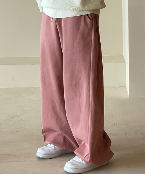 B.R.U(ブル)の「サイドタックスウェットパンツ(スウェットパンツ・メンズ・グレー/ピンク/グリーン・LARGE/MEDIUM)」の13枚目の写真