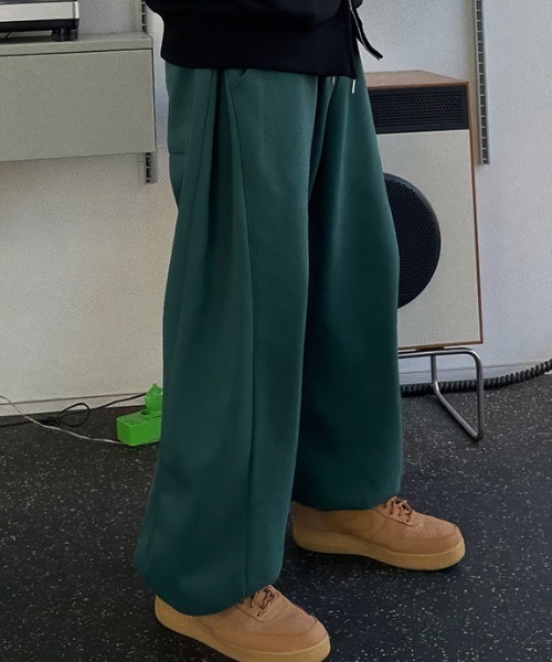 B.R.U(ブル)の「サイドタックスウェットパンツ(スウェットパンツ・メンズ・グレー/ピンク/グリーン・LARGE/MEDIUM)」の15枚目の写真