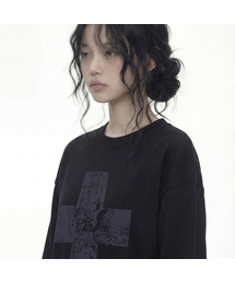 [ユニセックス]エンジェルクロス ロングスリーブTシャツ_3カラー