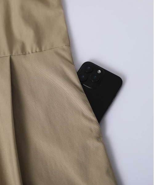 SUGAR BISKET（シュガービスケット）の「バンドカラーシャツワンピース（シャツワンピース・レディース・グレイッシュベージュ/ブラック/ベージュ・フリー）」の17枚目の写真