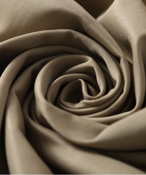 SUGAR BISKET（シュガービスケット）の「バンドカラーシャツワンピース（シャツワンピース・レディース・グレイッシュベージュ/ブラック/ベージュ・フリー）」の19枚目の写真