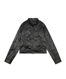 AAKAM（アーカム）の「Technical Coated Jacket (Black)（その他アウター）」