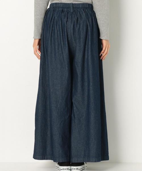 Another Edition（アナザーエディション）の「タックワイドパンツ コバルトブルー/ AEBC TUCK WIDE PT75◆（その他パンツ・レディース・コバルトブルー・SMALL/MEDIUM）」の5枚目の写真