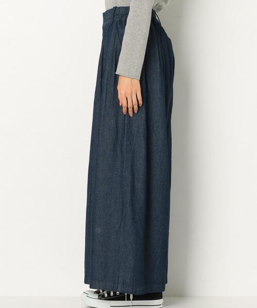 Another Edition（アナザーエディション）の「タックワイドパンツ コバルトブルー/ AEBC TUCK WIDE PT75◆（その他パンツ・レディース・コバルトブルー・SMALL/MEDIUM）」の7枚目の写真