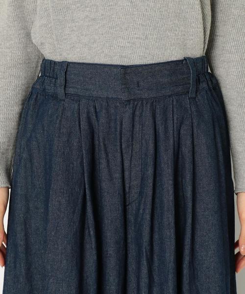 Another Edition（アナザーエディション）の「タックワイドパンツ コバルトブルー/ AEBC TUCK WIDE PT75◆（その他パンツ・レディース・コバルトブルー・SMALL/MEDIUM）」の8枚目の写真