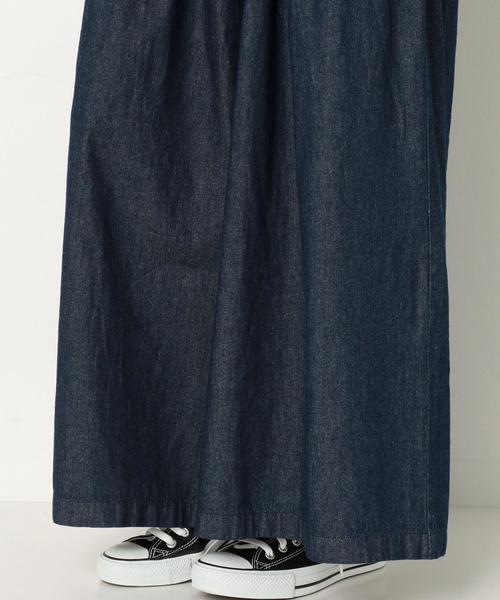 Another Edition（アナザーエディション）の「タックワイドパンツ コバルトブルー/ AEBC TUCK WIDE PT75◆（その他パンツ・レディース・コバルトブルー・SMALL/MEDIUM）」の2枚目の写真