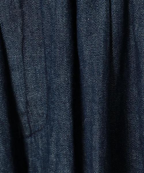 Another Edition（アナザーエディション）の「タックワイドパンツ コバルトブルー/ AEBC TUCK WIDE PT75◆（その他パンツ・レディース・コバルトブルー・SMALL/MEDIUM）」の3枚目の写真