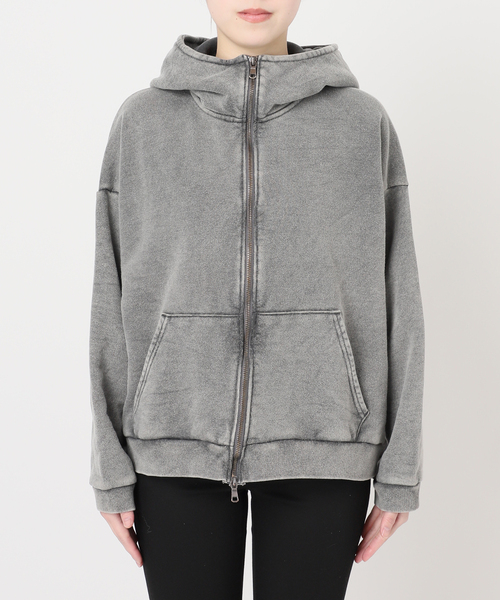 JOURNAL STANDARD(ジャーナルスタンダード)の「ピグメントスウェットパーカー(パーカー・レディース・ブラック系その他/ライトグレー・FREE)」の18枚目の写真