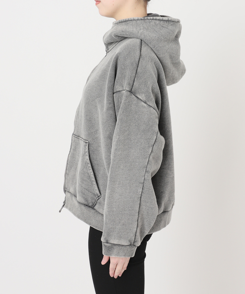 JOURNAL STANDARD(ジャーナルスタンダード)の「ピグメントスウェットパーカー(パーカー・レディース・ブラック系その他/ライトグレー・FREE)」の19枚目の写真