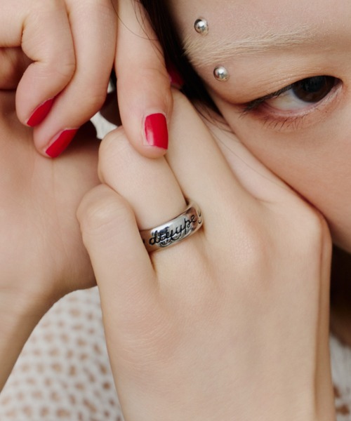 DTYYPE（ドタイプ）の「レターリング（リング・レディース・シルバー・11）」の4枚目の写真