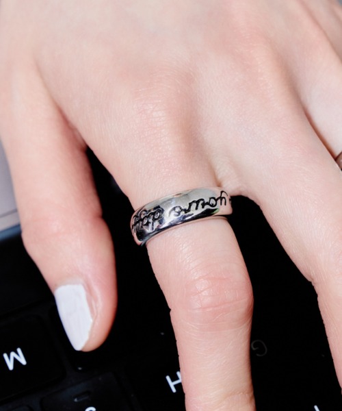 DTYYPE（ドタイプ）の「レターリング（リング・レディース・シルバー・11）」の5枚目の写真