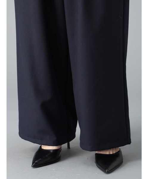 fifth(フィフス)の「【kokoセレクト】【SETUP対応】【XSサイズあり】ツータックワイドパンツ(その他パンツ・レディース・ネイビー/ベージュ/チャコールグレー・M/XS)」の12枚目の写真
