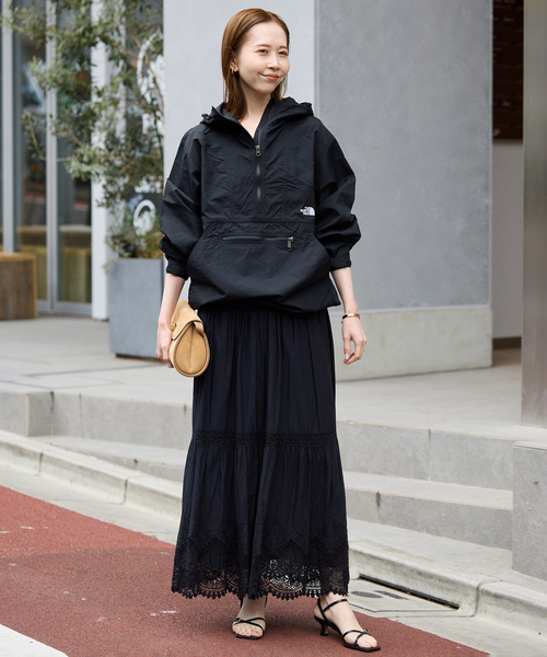 WEB限定/追加2》コットンボイルケミカルレーススカート（スカート