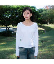 Essential Rose Label Long Sleeve [Ivory]