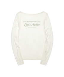 LMC( )��WM LMC ATELIER SHEER LONG SLV TEE white(T�V���c/�J�b�g�\�[)