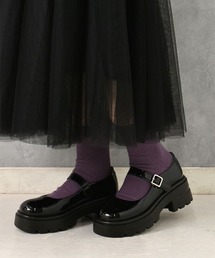 Bleu Bleuet（ブルーブルーエ）の「【ZOZO限定】ストラップ厚底シューズ（パンプス）」