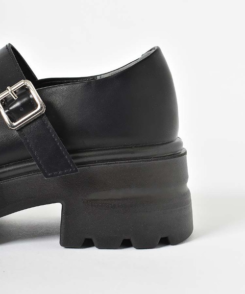 Bleu Bleuet（ブルーブルーエ）の「【ZOZO限定】ストラップ厚底シューズ（パンプス・レディース・ブラック系その他/ブラック・LL/L/M/S）」の7枚目の写真