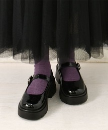 Bleu Bleuet（ブルーブルーエ）の「【ZOZO限定】ストラップ厚底シューズ（パンプス）」