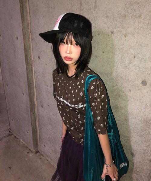 LMCの「FN OG TEE flower navy(Tシャツ/カットソー・レディース・その他・MEDIUM/LARGE/X-LARGE/SMALL)」の17枚目の写真