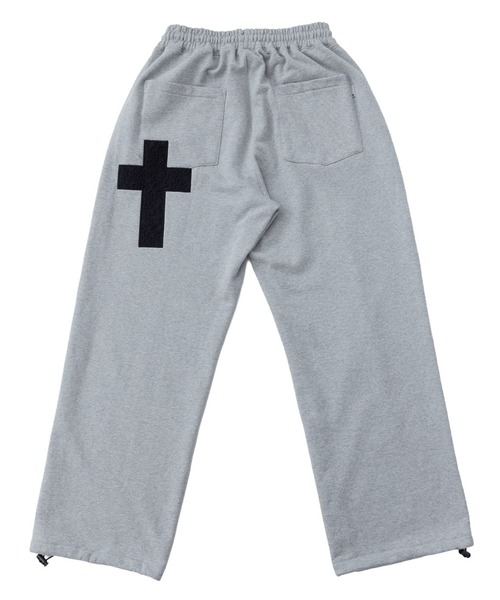 NIIER NOR(ニアノア)の「A'GEM/9 × .kom 『NIIER NOR/ニーアノア』 LACE CROSS SWEATPANTS/レースクロススウェットパンツ(スウェットパンツ・レディース・ホワイト/グレー・FREE)」の16枚目の写真