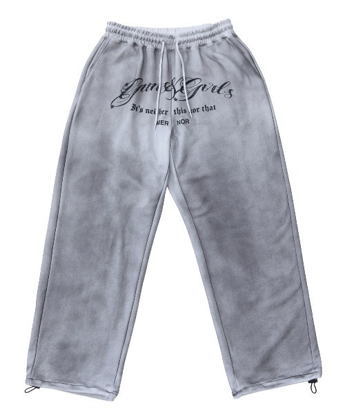NIIER NOR(ニアノア)の「A'GEM/9 × .kom 『NIIER NOR/ニーアノア』 LACE CROSS SWEATPANTS/レースクロススウェットパンツ(スウェットパンツ・レディース・ホワイト/グレー・FREE)」の13枚目の写真