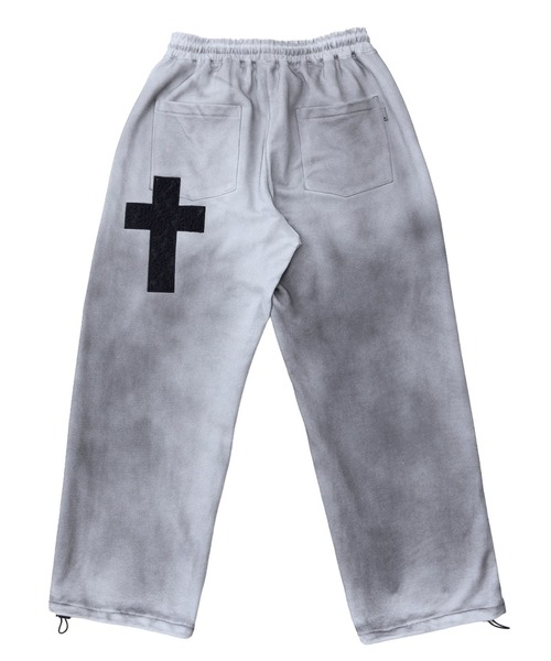 NIIER NOR(ニアノア)の「A'GEM/9 × .kom 『NIIER NOR/ニーアノア』 LACE CROSS SWEATPANTS/レースクロススウェットパンツ(スウェットパンツ・レディース・ホワイト/グレー・FREE)」の14枚目の写真
