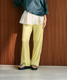 LEPSIM | 《セルフカット可能》プリーツイージーパンツ　601345(その他パンツ)