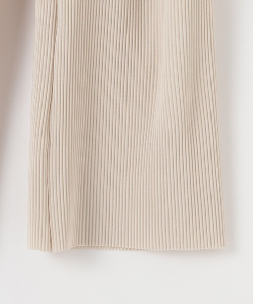 LEPSIM（レプシィム）の「《セルフカット可能》プリーツイージーパンツ　601345（その他パンツ・レディース・イエロー/ブルー/グレイッシュベージュ/カーキ/ブラック/ダークブラウン・FREE）」の10枚目の写真