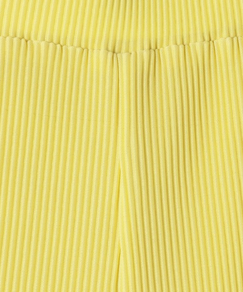 LEPSIM（レプシィム）の「《セルフカット可能》プリーツイージーパンツ　601345（その他パンツ・レディース・イエロー/ブルー/グレイッシュベージュ/カーキ/ブラック/ダークブラウン・FREE）」の14枚目の写真