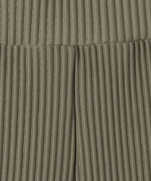 LEPSIM（レプシィム）の「《セルフカット可能》プリーツイージーパンツ　601345（その他パンツ・レディース・イエロー/ブルー/グレイッシュベージュ/カーキ/ブラック/ダークブラウン・FREE）」の16枚目の写真