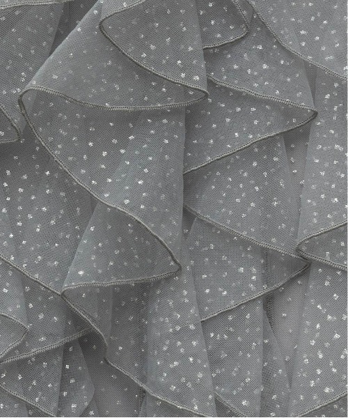 RANDA（ランダ）の「ラメドットチュールフリルブラウス（シャツ/ブラウス・レディース・グレー/ピンク/ホワイト・FREE）」の17枚目の写真