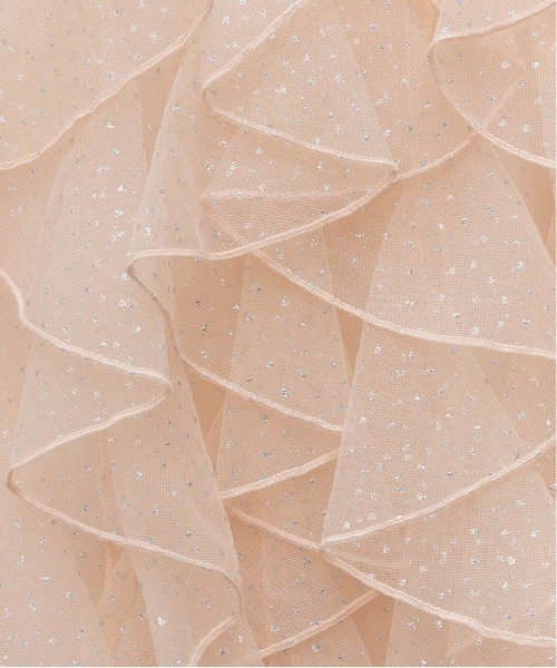 RANDA（ランダ）の「ラメドットチュールフリルブラウス（シャツ/ブラウス・レディース・グレー/ピンク/ホワイト・FREE）」の19枚目の写真