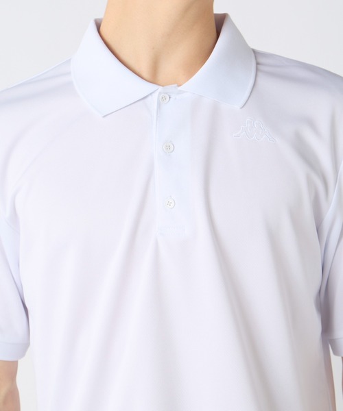 Kappa(カッパ)の「シンプルポロシャツ(ポロシャツ・メンズ・ブラック/ネイビー/ホワイト・XX-LARGE/LARGE/MEDIUM/X-LARGE)」の13枚目の写真