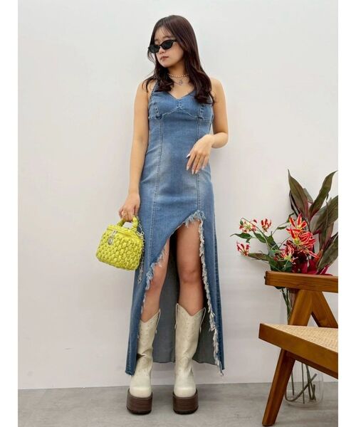 EVRIS（エヴリス）の「バニティーBAG（ショルダーバッグ・レディース・イエロー/ブラック・FREE）」の10枚目の写真