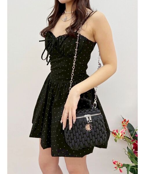 EVRIS（エヴリス）の「バニティーBAG（ショルダーバッグ・レディース・イエロー/ブラック・FREE）」の18枚目の写真