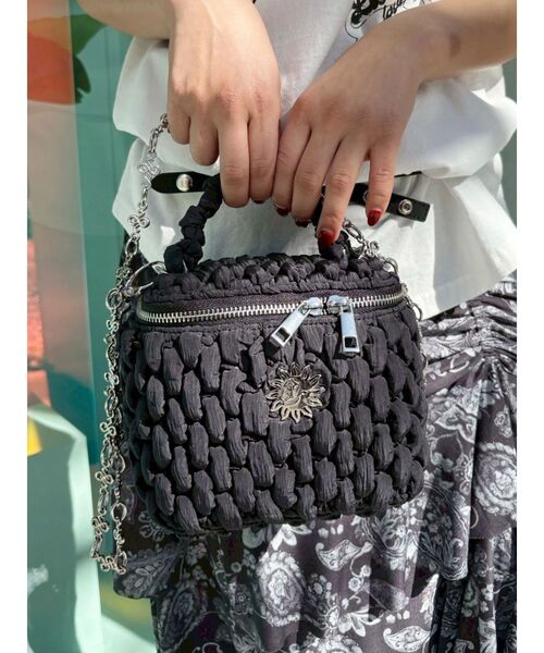 EVRIS（エヴリス）の「バニティーBAG（ショルダーバッグ・レディース・イエロー/ブラック・FREE）」の22枚目の写真